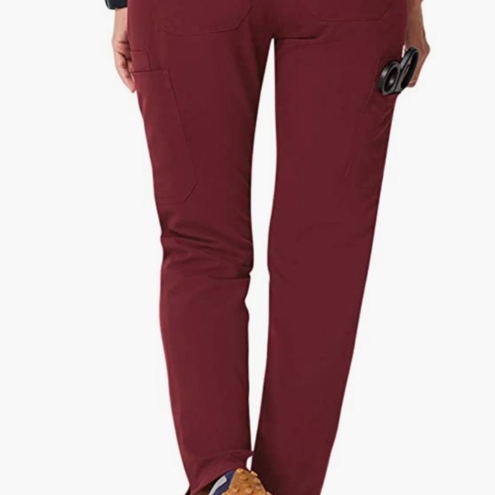 FIGS XL burgundy livingston scrub pant - Picture 4 of 6
